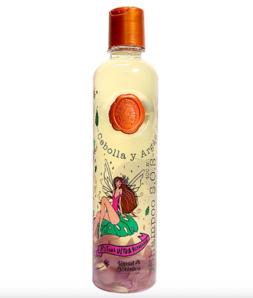 Ritual Botanico- Champú S.O.S con cebolla y argan, para una reparación e hidratación intensiva, sin sulfatos para cabello dañado, hidratación y nutrición intensiva en el cabello (400 ml)