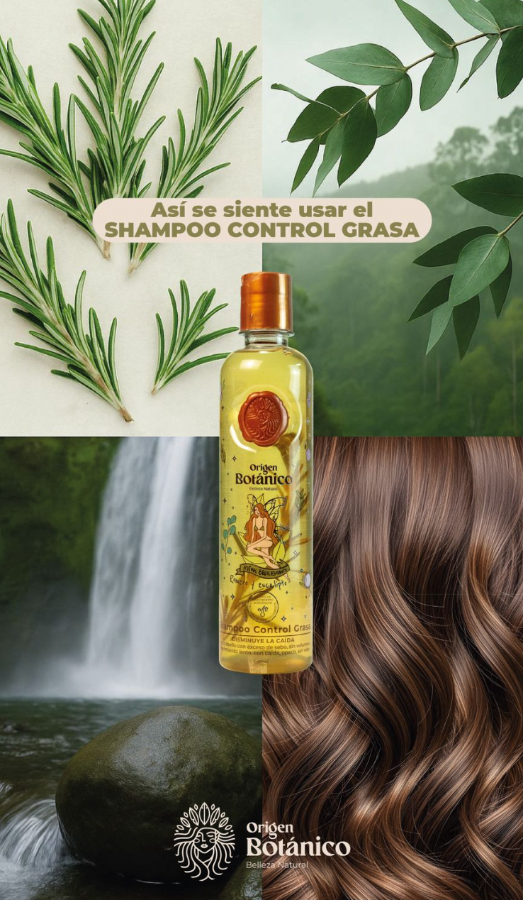 Ritual Botanico Shampoo Control Grasa de Romero y Eucalipto