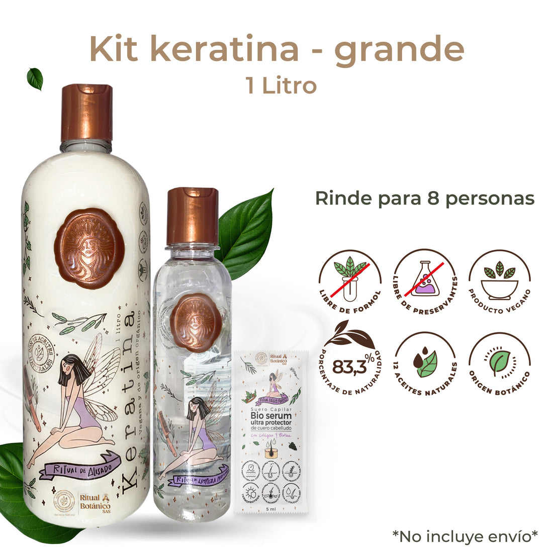 Ritual Botánico Keratina Orgánica 1 Litro