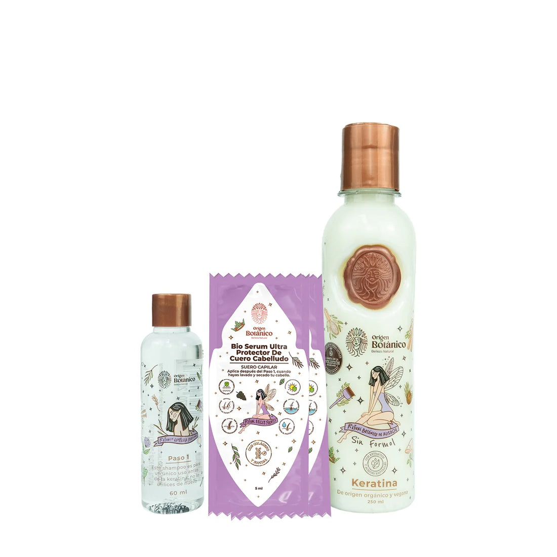 Keratina Orgánica 250ml — Alisado sin formol