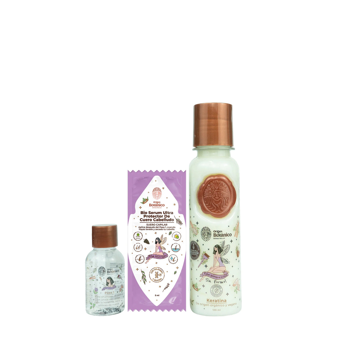 Keratina Orgánica 120ml — Alisado sin formol