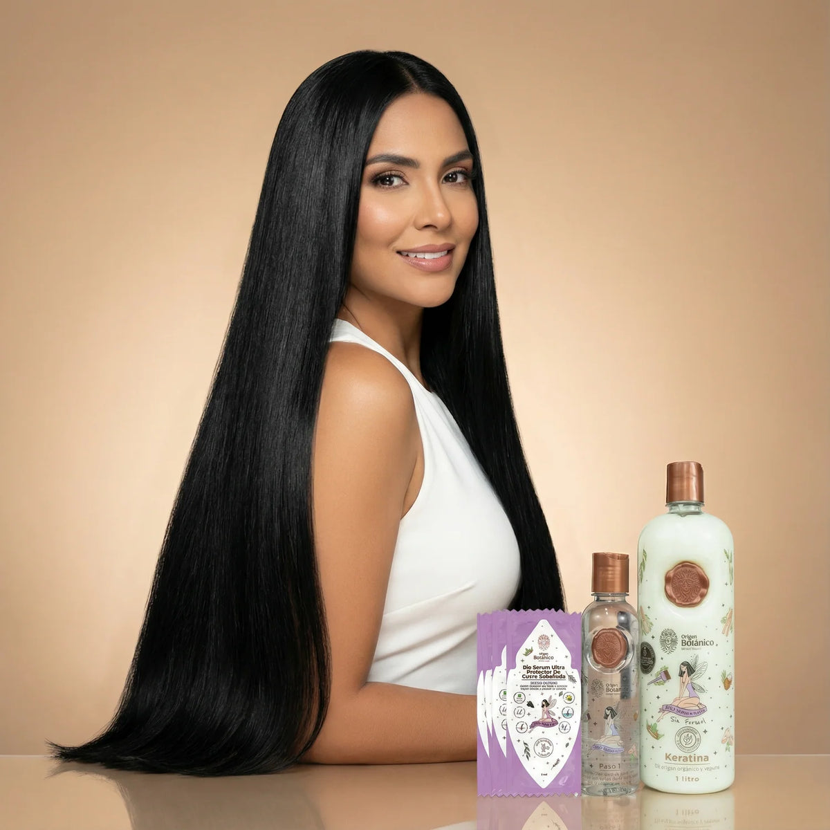 Keratina Orgánica 1 Litro — Alisado sin formol