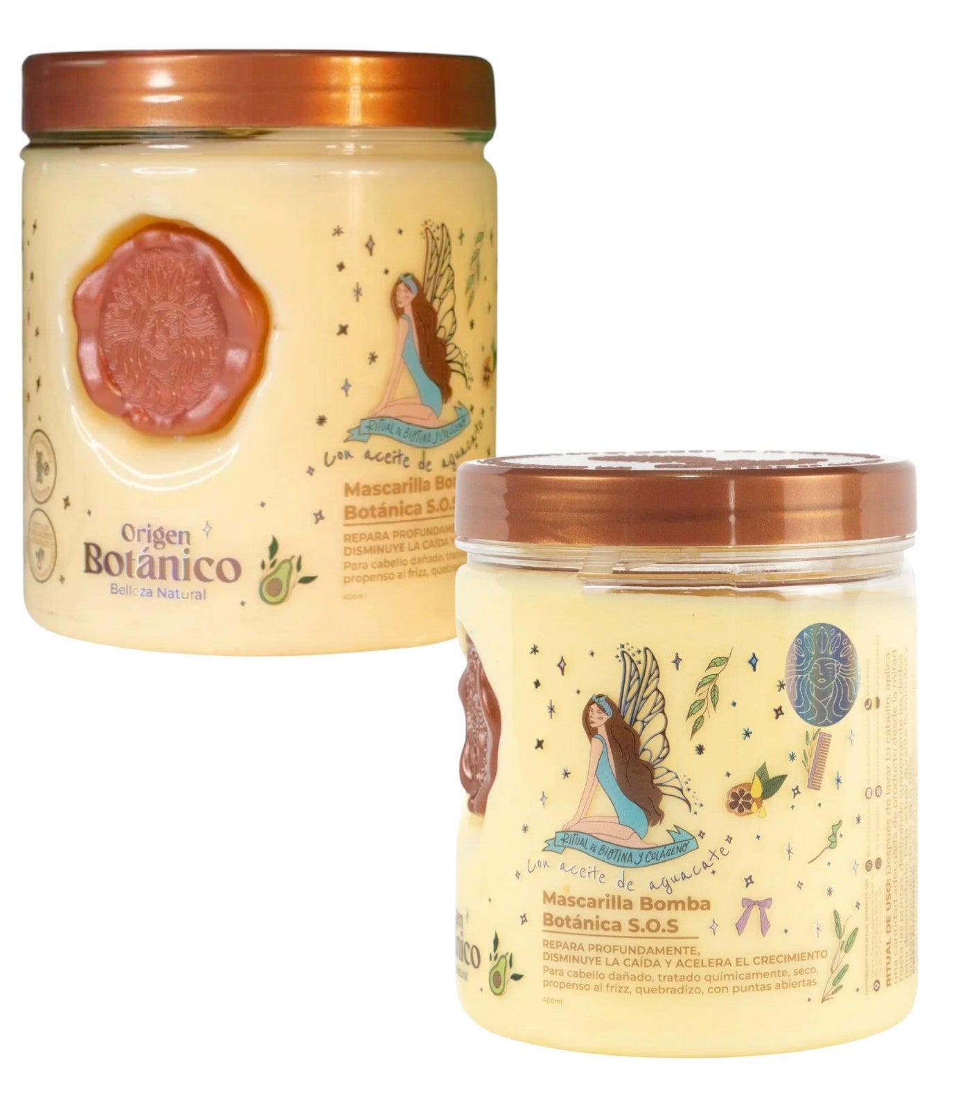 Mascarilla bomba botánica reparación