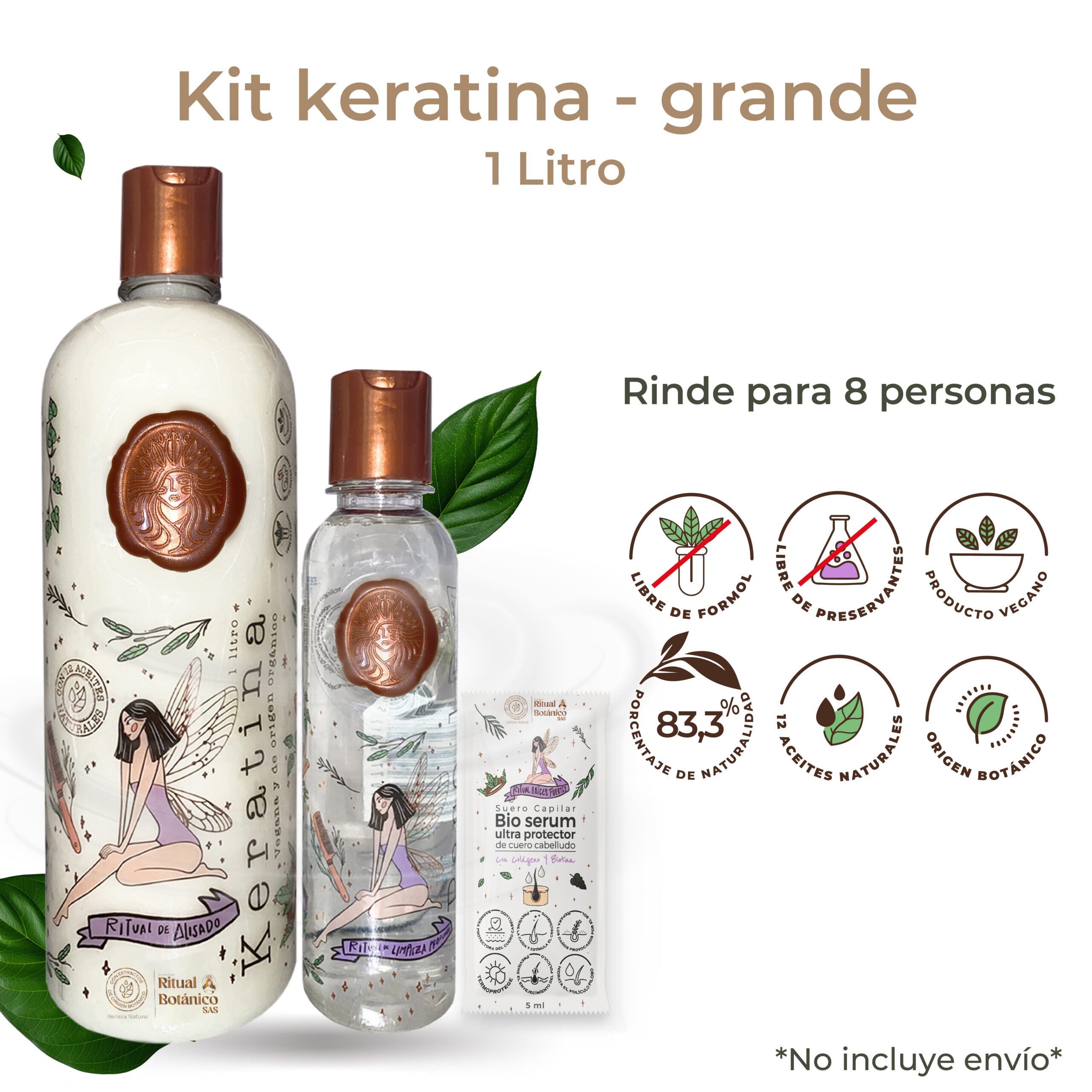 Ritual Botánico Keratina Orgánica 1 Litro